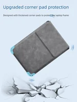Laptop Sleeve Case 13 14 15 15.6 16Inch For Huawei HP DELL Bag For Macbook Air Pro 13 13.6 M4 Notebook Case with stand Men Women - Image 4