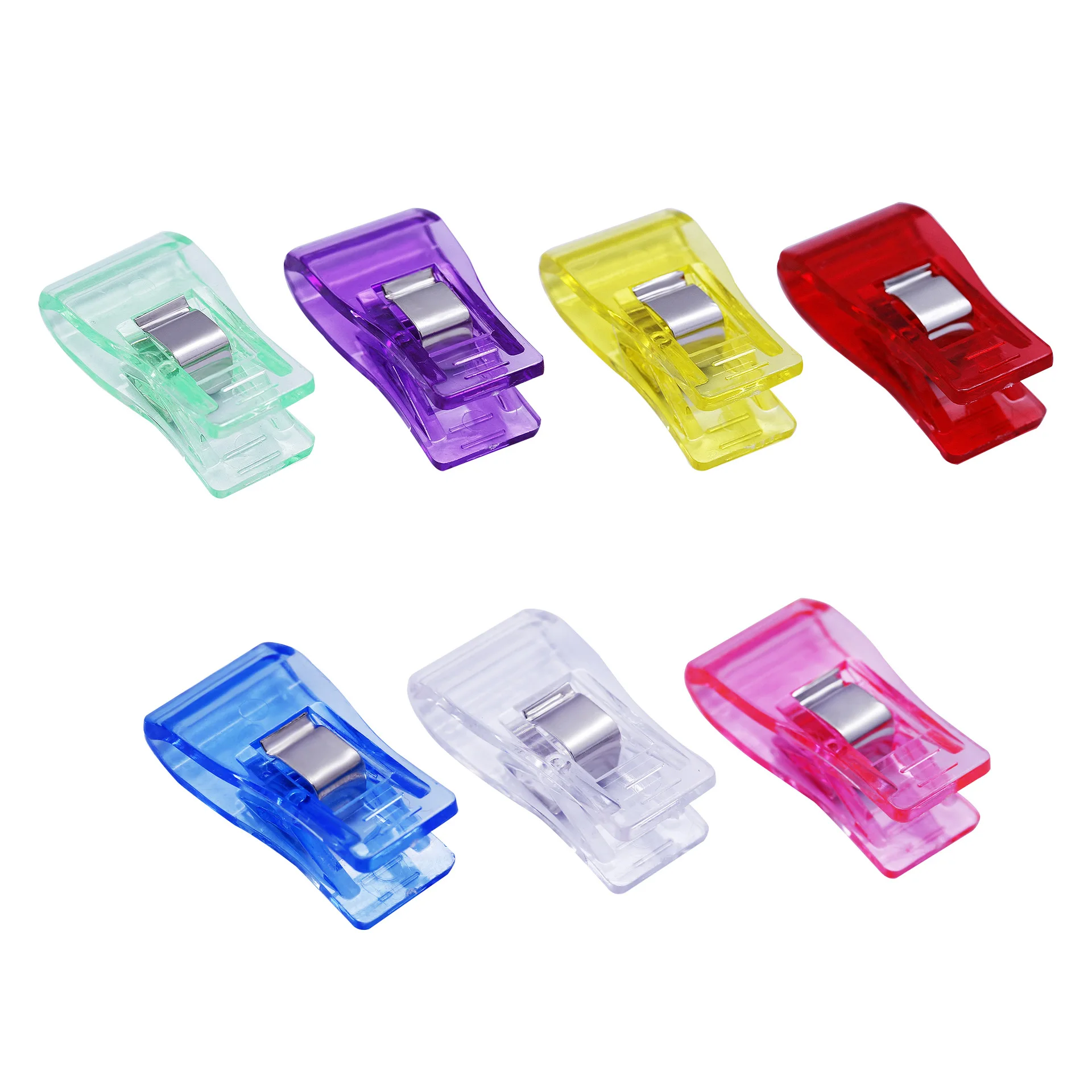 120pcs Plastic Clips For Sewing DIY Crafts, Quilting Clips,Clover