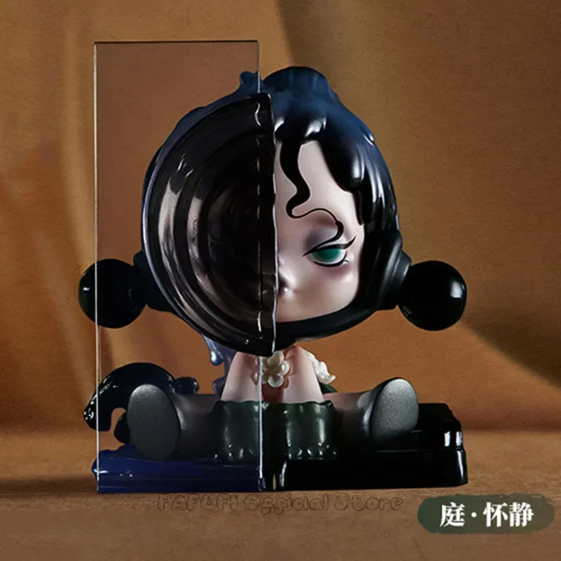 thumbnail image 1 of POP MART SKULLPANDA The Ink Plum Blossom Series Blind Box Anime Action Figure Guess Bag Ornament Figurines Dolls Model Gift, 1 of 5