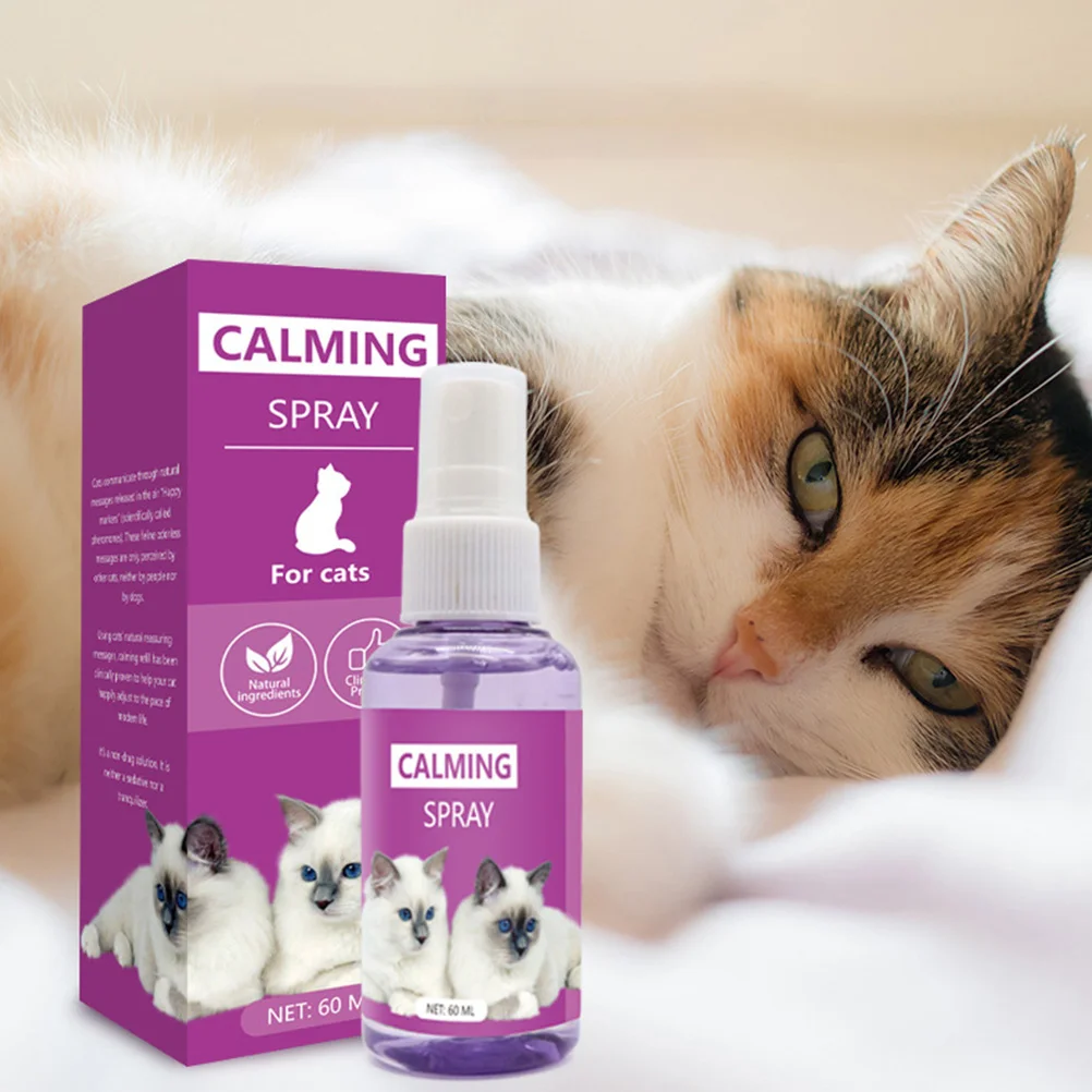 Spray Pheromone Soothing Cats Calming Spray Pheromone Dog 60ml Cat