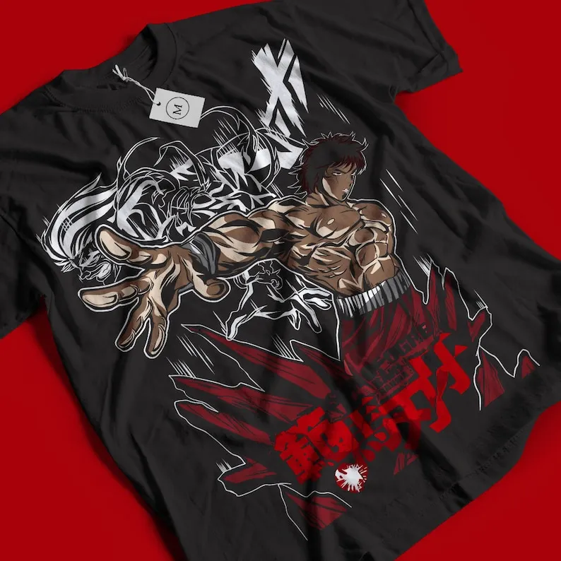 

baki T-shirt, baki hanma T-shirt 08