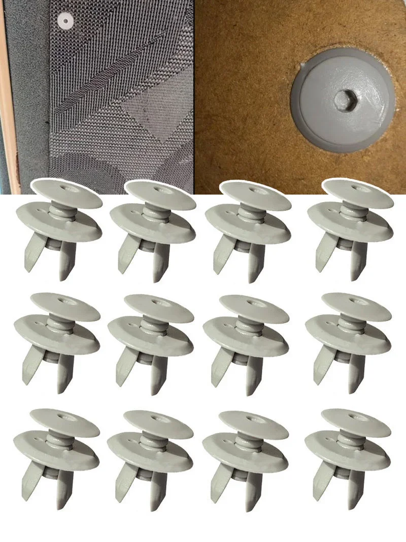 Lot De 50 Clips De Garniture De Carrosserie De Voiture 8 Mm