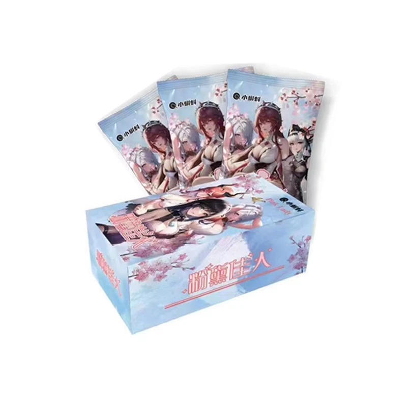 

Original Goddess Story Collection Cards Booster Box Limited Rare Metal Bikini Anime Table Playing Game Board Cards