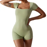 Sports Overalls For Women Yoga Jumpsuit For Sports Set Fitness Set Tight Shock-absorbing Sexy Hip Lifting Gym Push Up Exercise - Image 2