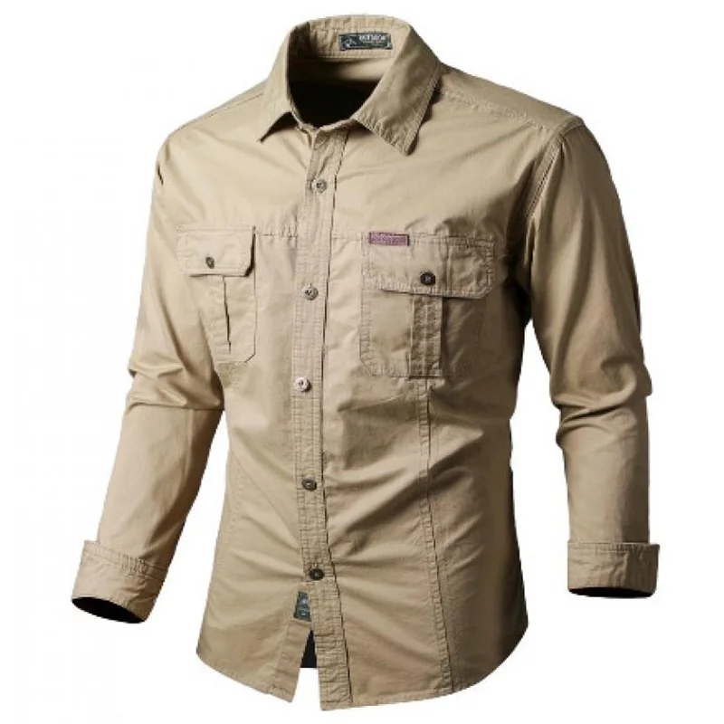 

Spring Autumn Men's Army Tactical Shirt Male Long Sleeve Shirts Breathable Sport Tops Men Casual Slim Fit Top Streetwear Fashion