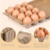 20 Pack Egg Cartons, Paper Pulp Square Egg Cartons Eggs, Egg Cartons Container Empty Egg Tray Pulp Egg Holder 4