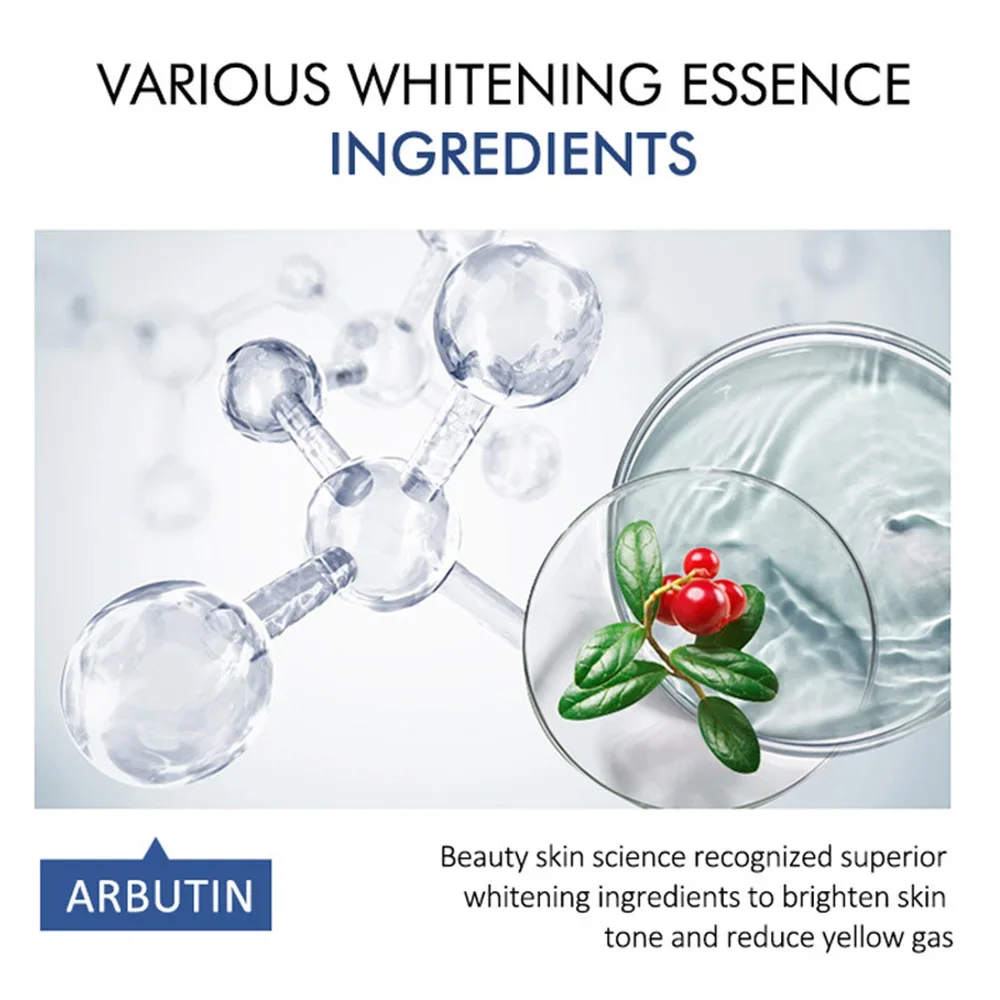 30ml Vegan Makeup Primer Niacinamide Hydrating Moisturizing Brightening Skin Arbutin Essence Private Label 3