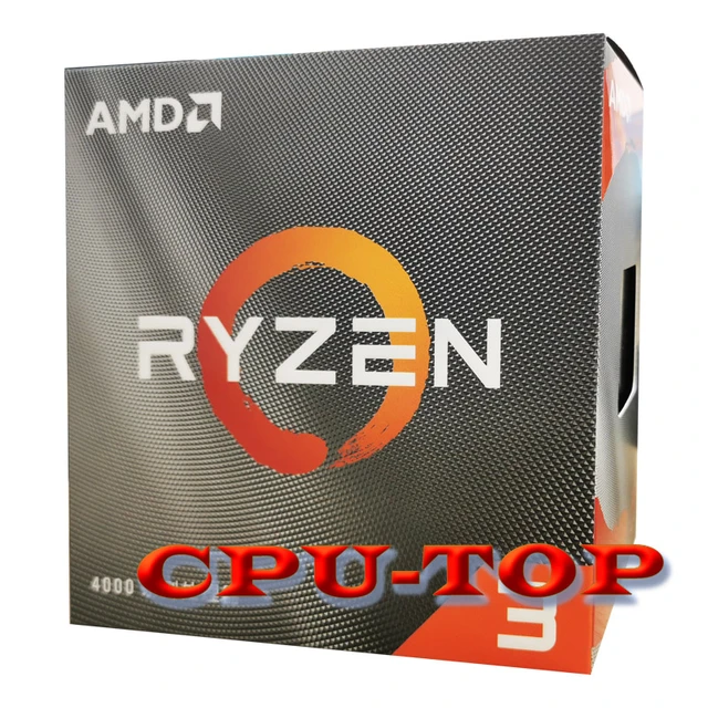 AMD Ryzen 3 4100 R3 4100 3.8 GHz 4-Core 8-Thread CPU Processor 7NM L3=8M  100-000000510 Socket AM4 With fan