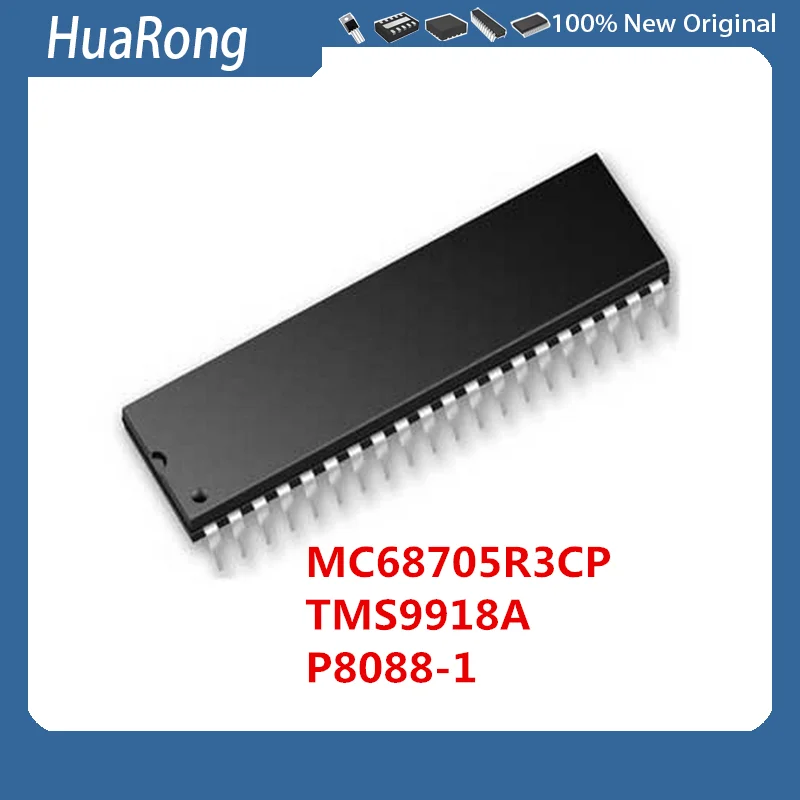 

2 шт./лот MC68705R3CP TMS9918A P8088-1 DIP40