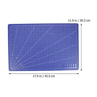 2Pcs A3 PVC Cutting Mat Professional Self Healing Single Side Craft Cutting Pad for Sewing Quilting Self Healing Sewing Mat 4