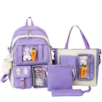 Lightweight Backpack for Elementary School Students Girls in Grades Three To Five or Six Large Capacity Backpack for Children 2