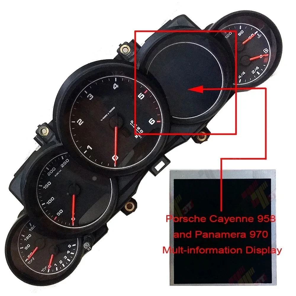 포르쉐 카이엔 파나메라 마칸 카이맨 박스터 카레라용 우측 컬러 디스플레이 계기판