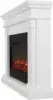 Beau 59 "Landscape Electric Fireplace Replaceable Fireplace Insert Heater Realistic Log and Flame Effects Remote Timer 6