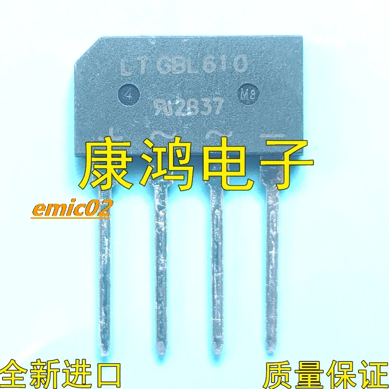 

10pieces Original stock GBL610 6A1000V