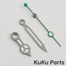 Colorful Luminous Watch Hands for Automatic Movement Watches (NO.17 Silver Green A)