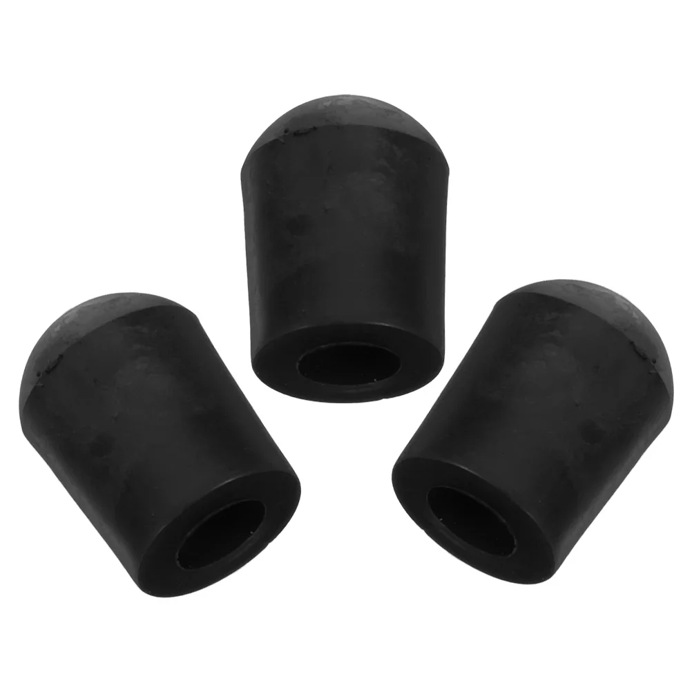 

3 Pcs Practical Endpin Endpin Protector Accessory Rubber Endpin Tip Big Musical Instrument Rubber Endpin