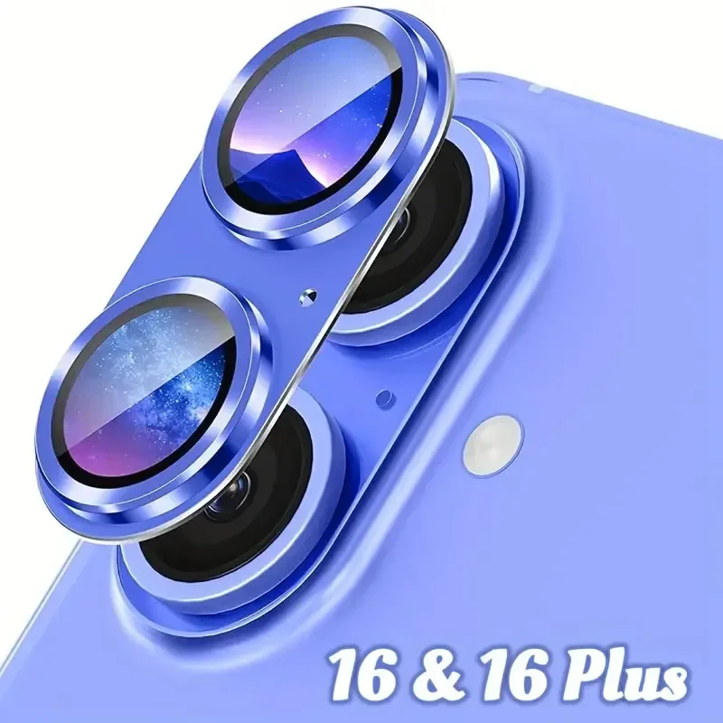 Durable Metal Tempered Glass Camera Lens Screen Protector Accessory