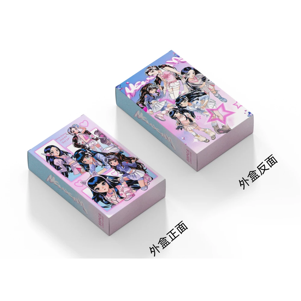 새로운 사진 앨범 버니 클럽주의 로모 카드, 새로운 청바지, 고품질 포토카드, 55pcs
