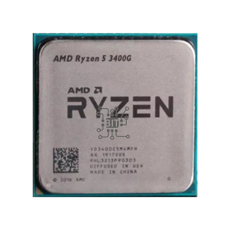 [해외] AMD Ryzen 5 3400G R5 3.7 GHz 쿼드 코어 8 스레드 CPU 프로세서 - AMD Ryzen 5 3400G