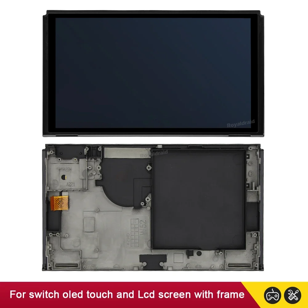 Новинка для Nintendo Switch OLED консоль ЖК-дисплей полный экран в