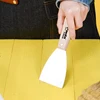 Paola wood handle putty knife 3-inch stainless steel scraper cleaning scraper 3