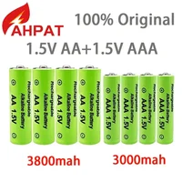 1.5V AA + AAA NI MH  AA Battery AAA Alkaline 3800-3000mah For Torch Toys Clock MP3 Player Replace Ni-Mh Battery 2
