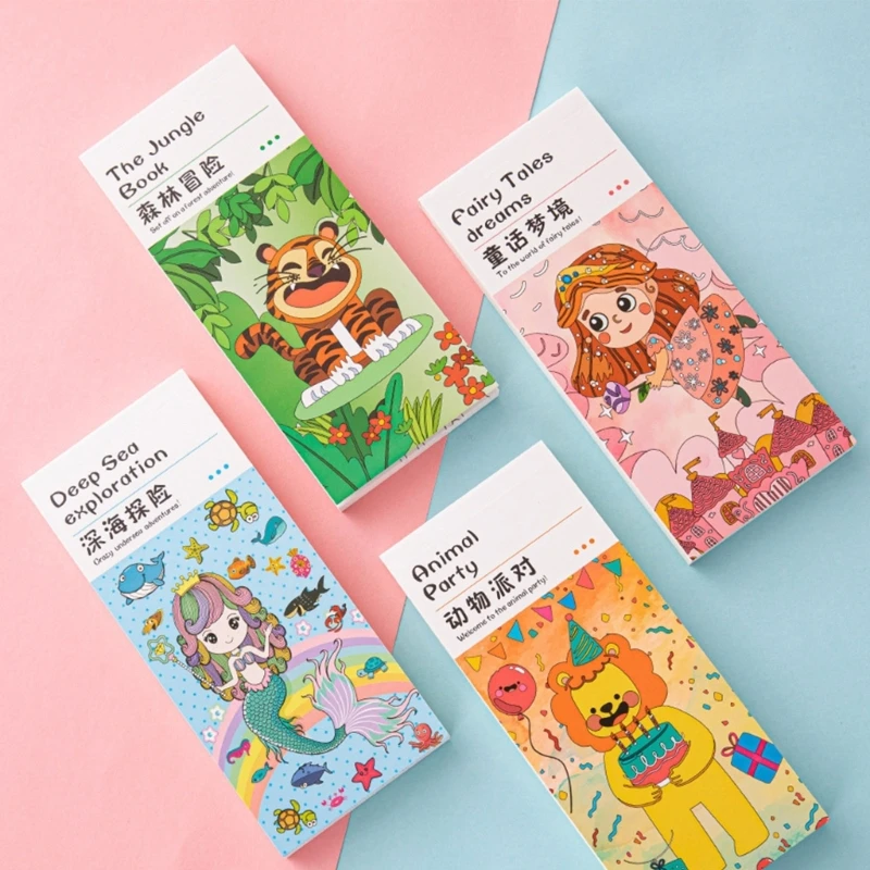 

Волшебная раскраска-книга для детей без беспорядка Акварельная раскраска игрушка-книжка забавные детские граффити-книжка игрушка для рисования DIY Portab