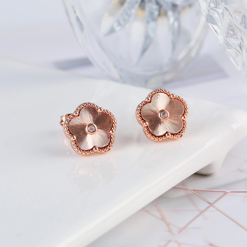 Rose Gold Earrings