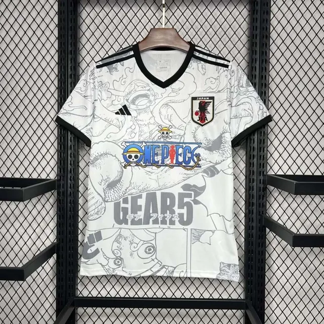 ONE PIECE ユニフォーム One Piece Jersey - Luffy Anime Football Soccer Jersey