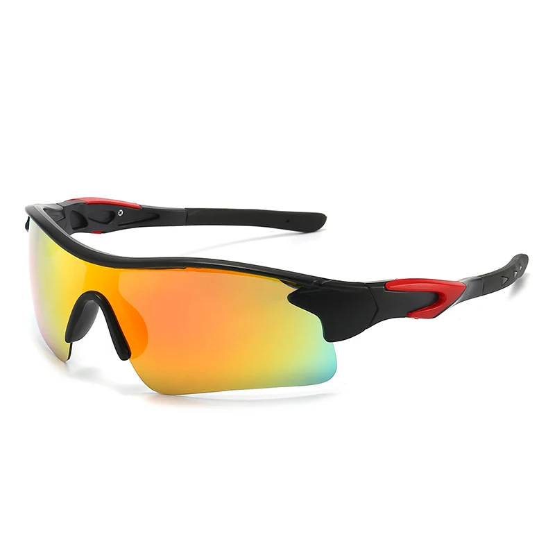 1/2/3PCS New Color Cycling Glasses With Integrated Sunglasses Men's Outdoor Sports Polarized Car Sunglasses VA05