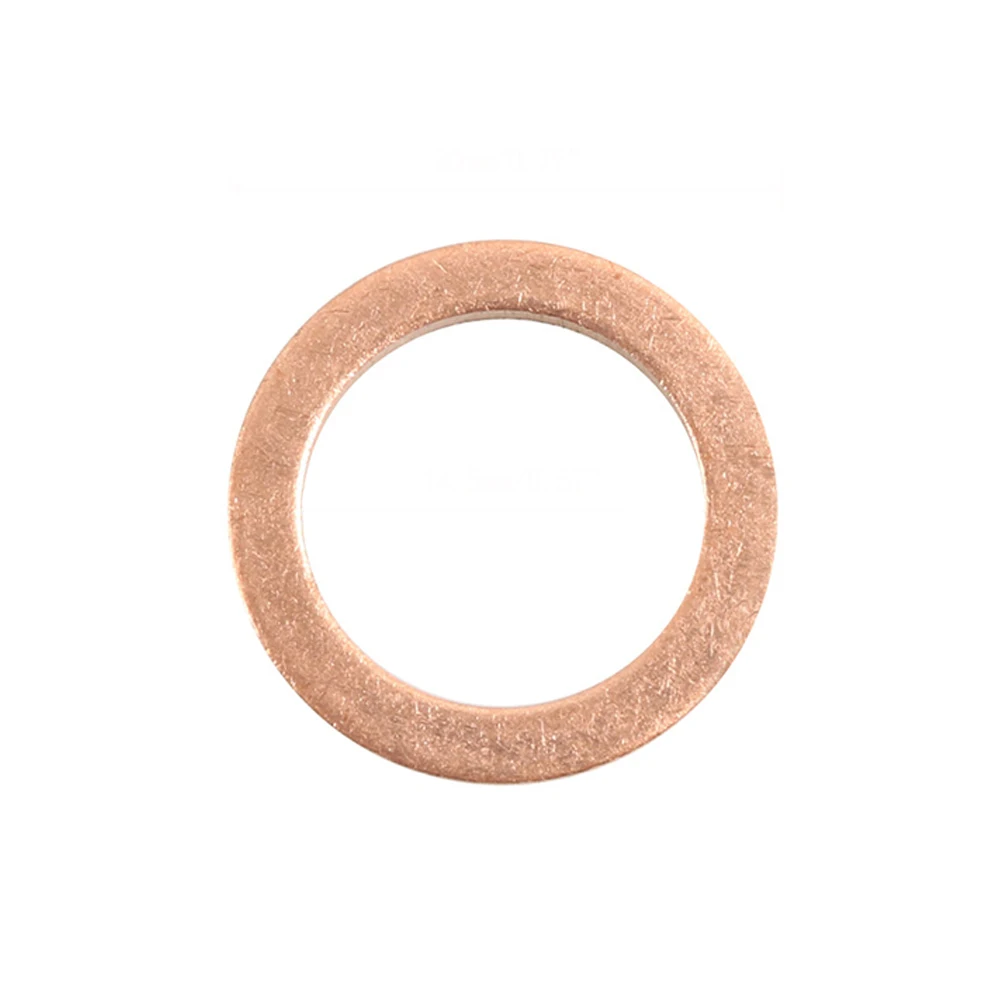 Oil Drain Plug Gasket Oil Drain Plug Seal Washer Sealing Washers 100pcs Oil Drain Plug Crush Washers 007603014106 for Mercedes-Benz A220 -
