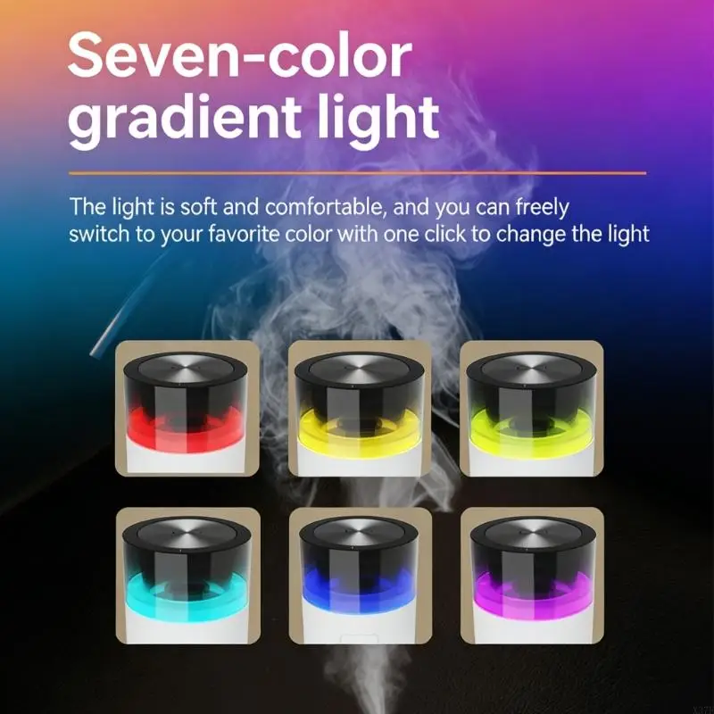 향기 기능이 있는 USB 차량용 가습기 홈 오피스 및 여행용 소형 디자인 100ml 물 용량 X37F