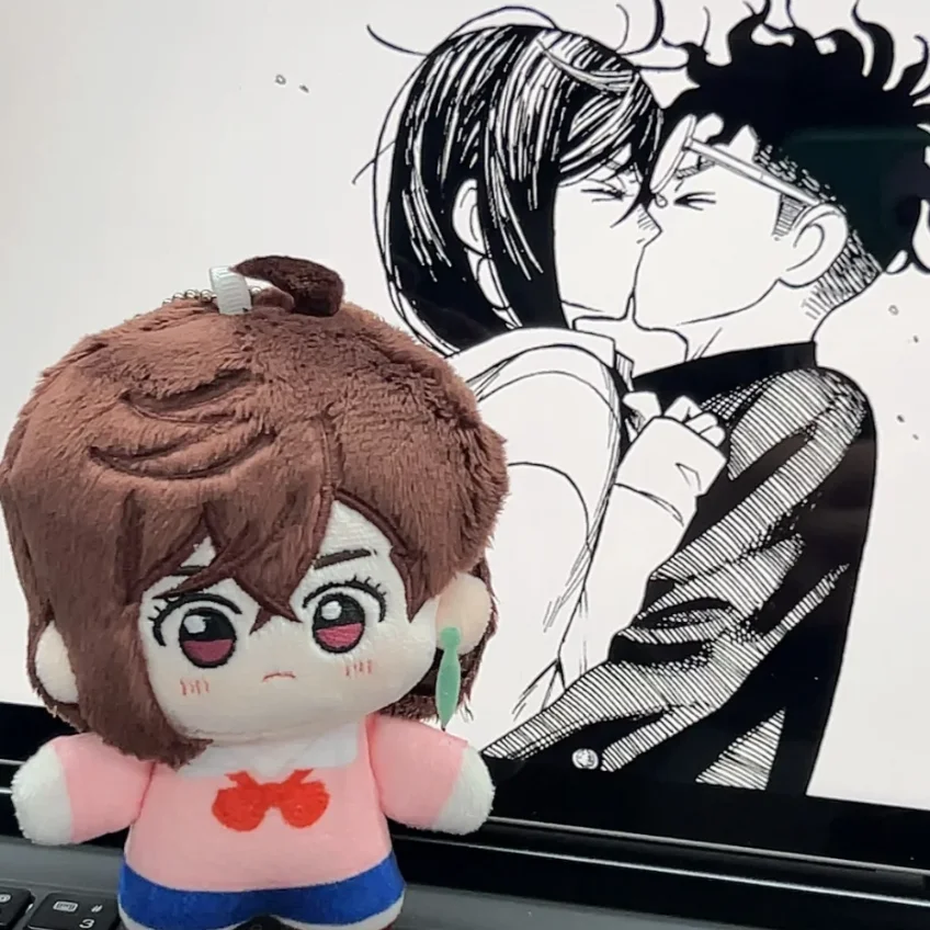 バンタンのグッズ 10Cm Anime DAN DA DAN Ayase Momo Takakura Ken Cute Pulsh Doll