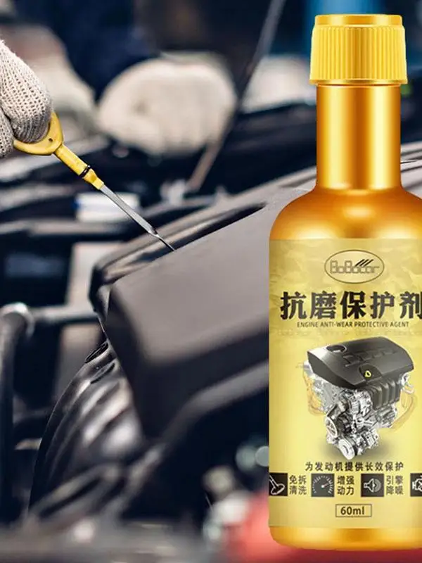 Car Engine Oil 2.02oz Wear Repair Agent Auto Protective Motor Restore  Additive Noise Reduction Antiwear Supplies Car engine care - AliExpress