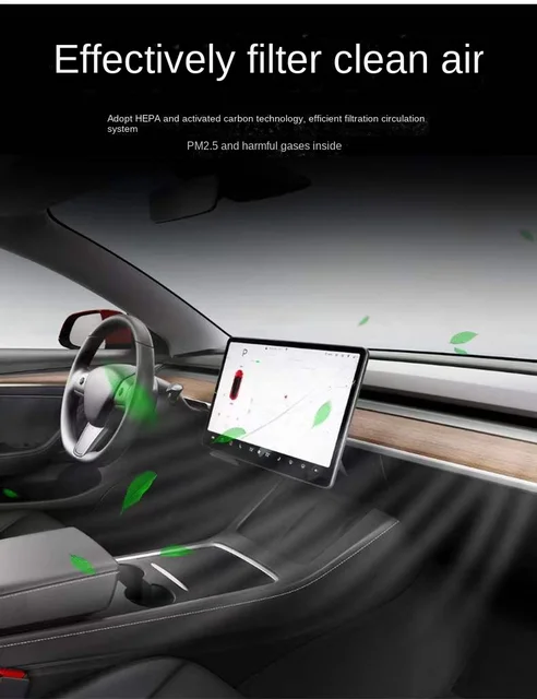 Tesla klimaanlage filter element Modell Y Modell 3 luftfilter