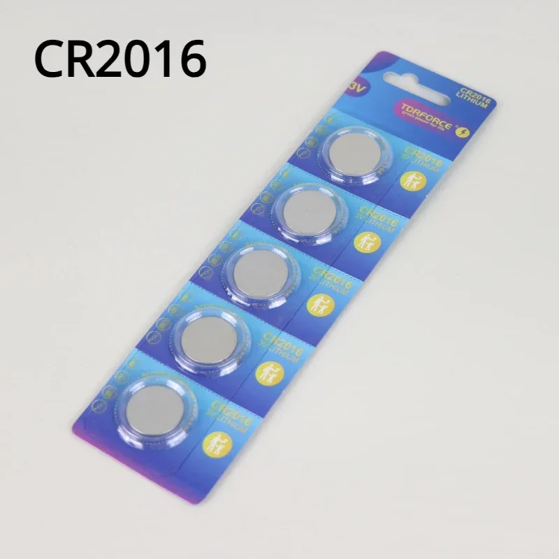 

30/40/50PCS CR2016 Button Batteries 3V Lithium Battery Motherboard Scale Coin Cell Batteries for Watch Remote Control Calculator