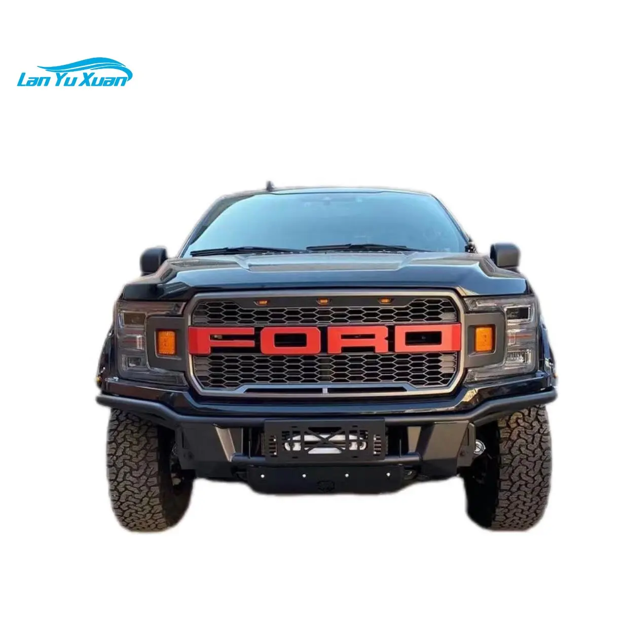 New Packaging 4x4 Off Road Bull Bar Front Bumper Off Road Guard Bumper Fit For Ford F-150 18-20