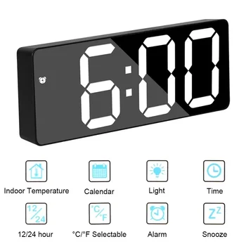 Smart LED Alarm Clock 12
