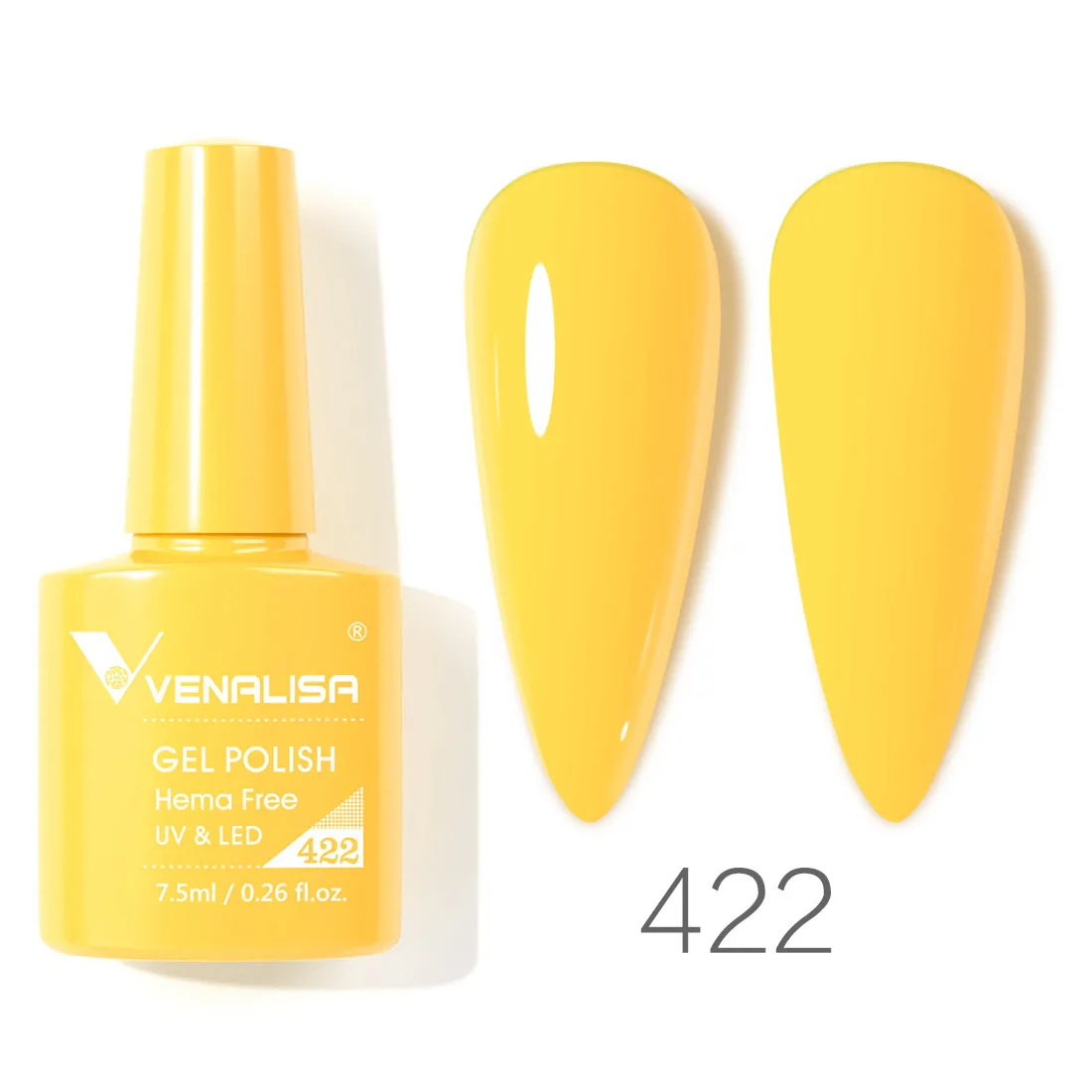 Gorgeous Full Coverage Nail Gel Polish - 7.5ml Soak Off UV LED Varnish