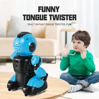 Intelligent RC Robot Kids Toy Programming Infrared Remote Control Robots with LED Light Toys for Boys Children Christmas Gifts 2