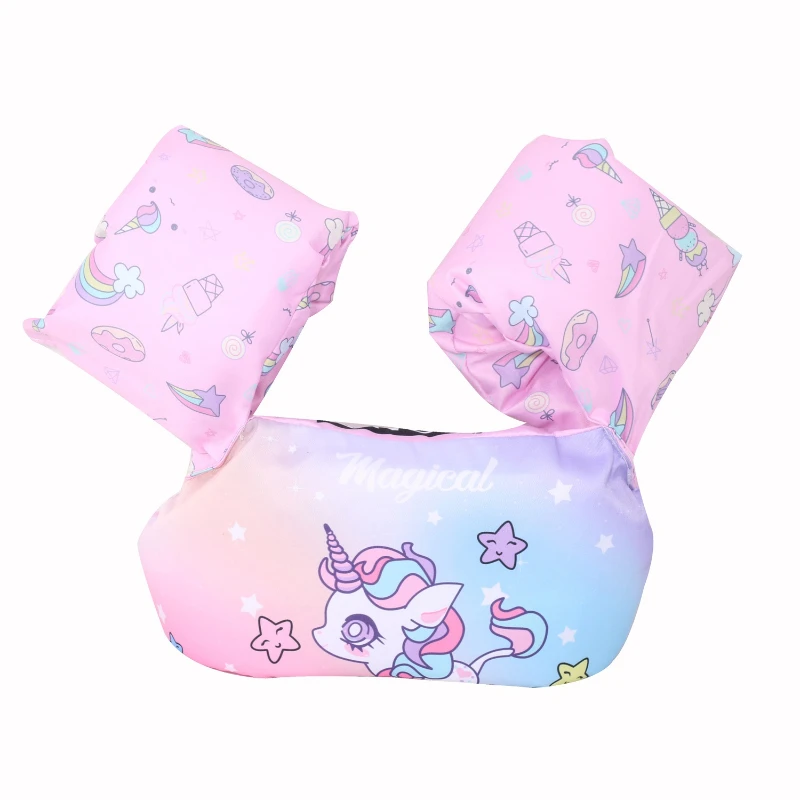 Swimming Float Baby Float Cartoon Arm Sleeve Life Jacket Swimsuit Foam Safety Swimming Training Pool Float Ring