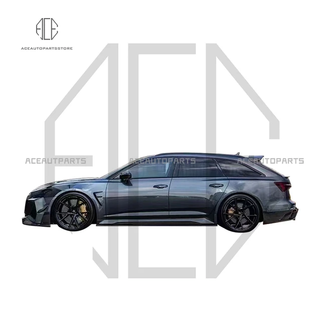 Für neue audi a6 avant c8 2013-2016 a6 allroad spoiler abs auto kofferraum  lippen flügel schwanz spoiler a6 zubehör dedizierte dekoration - AliExpress