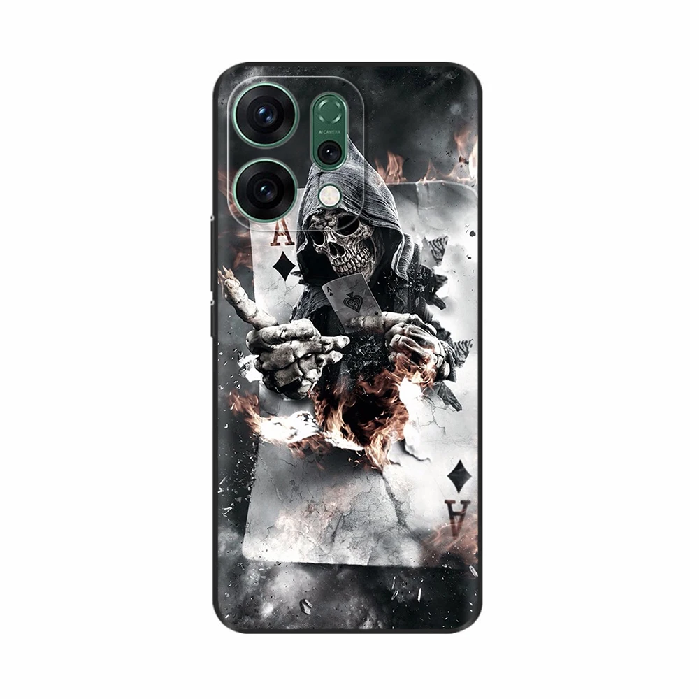 Stylish Soft TPU Painted Silicone Phone Case - Artistic Back Cover Design