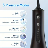 SEJOY Water Flossers for Teeth Cordless Oral Irrigator Dental Water Jet & Electric Toothbrush adults Sets Sonic Toothbrush 2