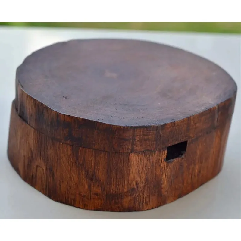 Wooden Ashtray for Smoking Weed Cigarette for Car Accessories Handwork Ash Tray Vintage Table Decorative