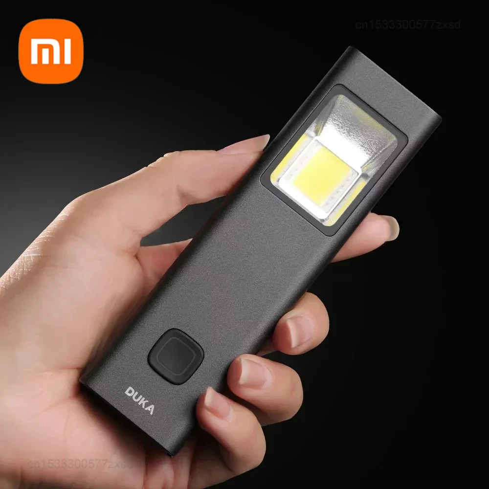 

Многофункциональный Электрический фонарик Xiaomi DUKA FL1, портативный водонепроницаемый фонарик для кемпинга, перезаряжаемый, 7 режимов, долгий срок службы