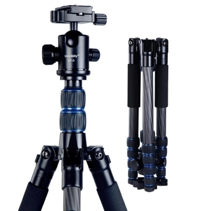 Trépied monopode professionnel en fibre de carbone + rotule pour SLR DSLR appareil photo