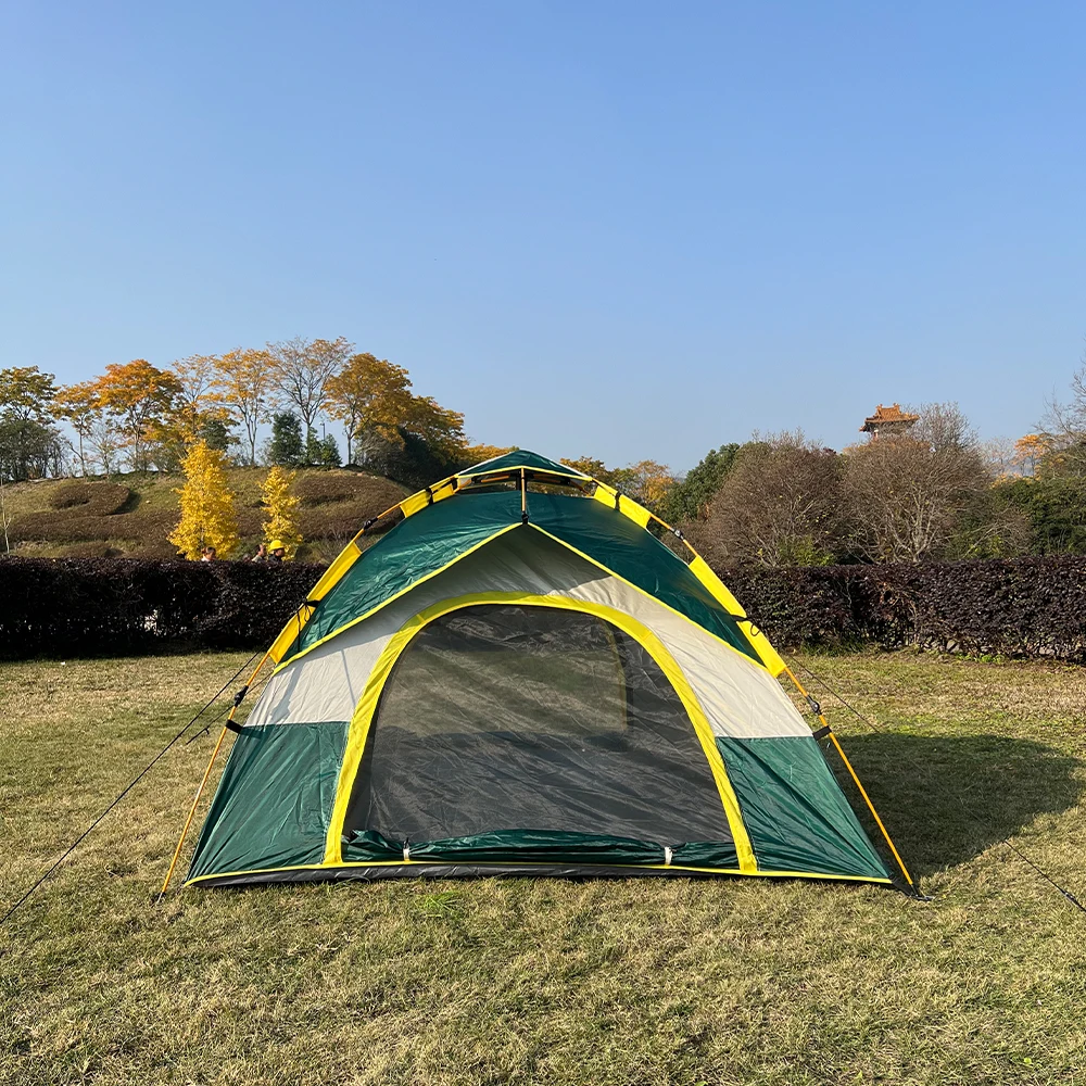 3-4 People Folding Tents, Automatically Opening Camping Tents, Portable Travel Suitable For Camping And Hiking