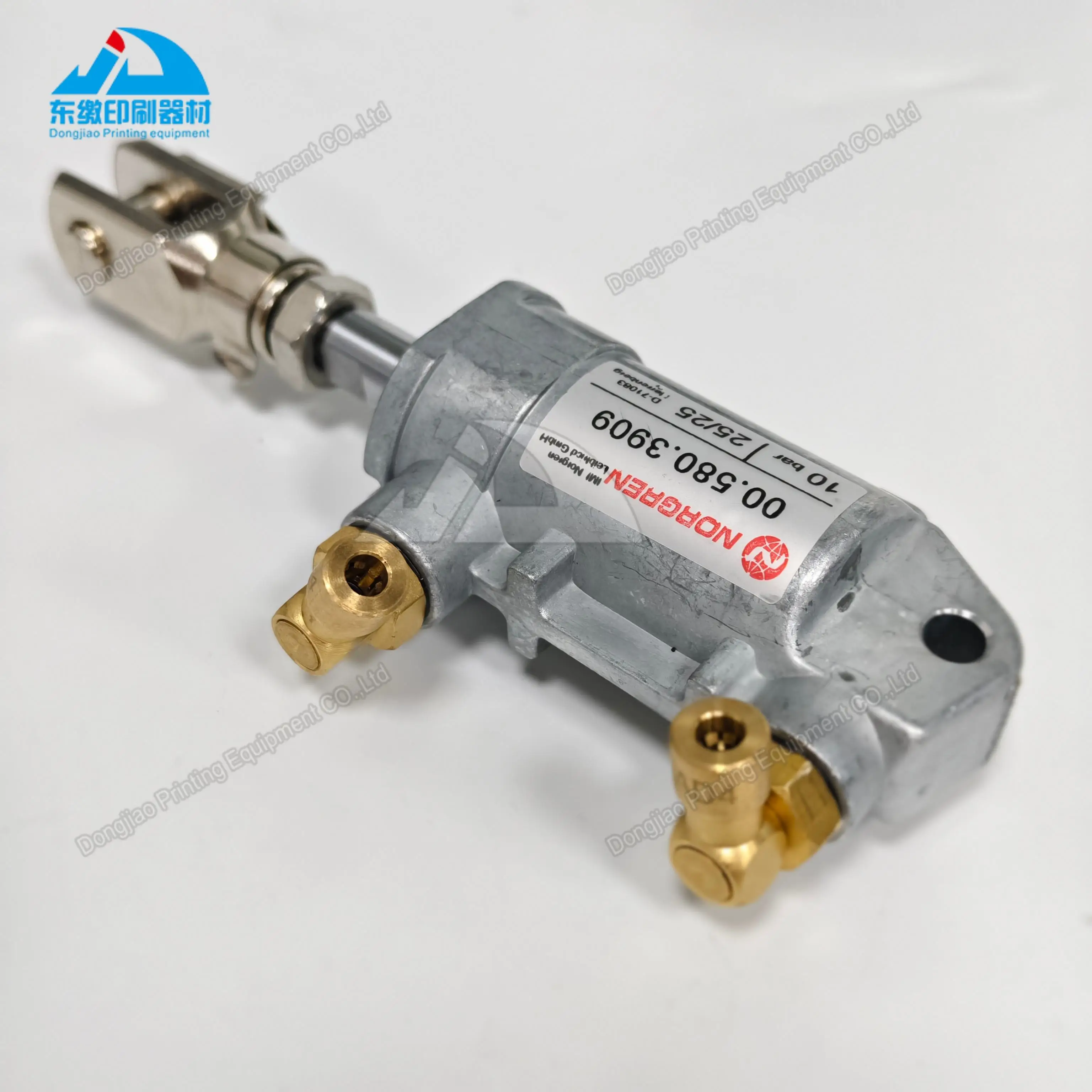 1개 00.580.3909 하이델베르그 오프셋 인쇄기 예비 부품 공압 실린더용 공압 실린더