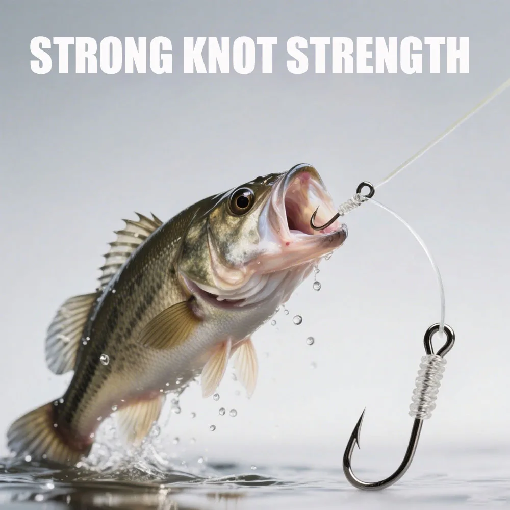 Limnoid 100/500M Fluorocarbon Angelschnur Japanisches Material Monofilament Tarnfarben-Schnur 3,8-21kg für Salzwasser/Süßwasser – Detail 7